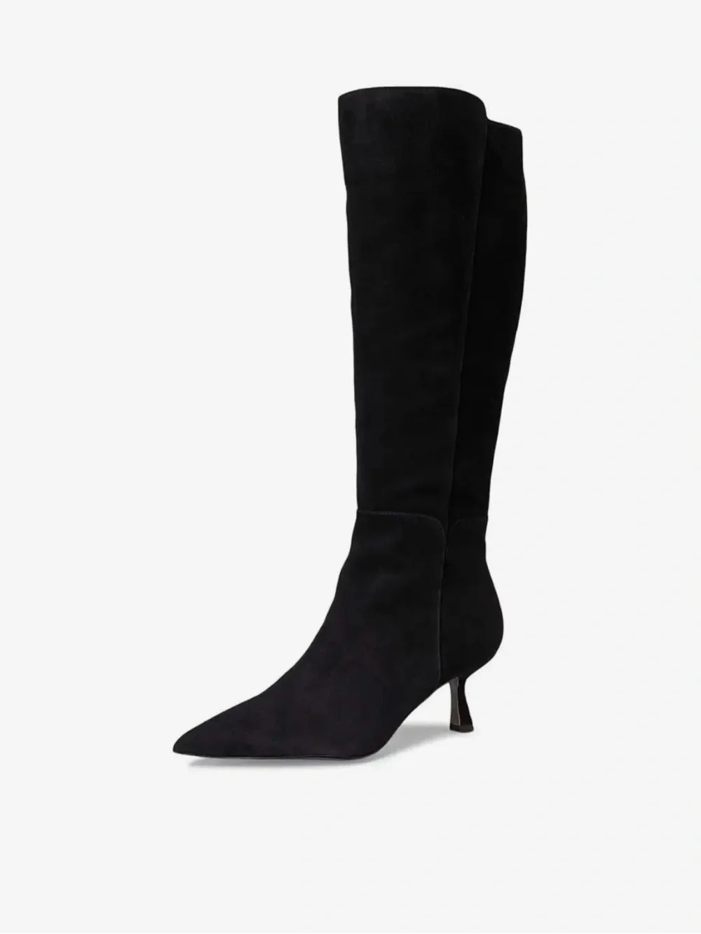 Sam Edelman Taylin Black Suede Boots Size 6 Pointed Toe retail $239